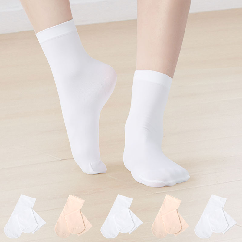 バレエ用の通気性のあるプロのダンスソックス - Medias Para Pilates Y Yoga のレビューと価格