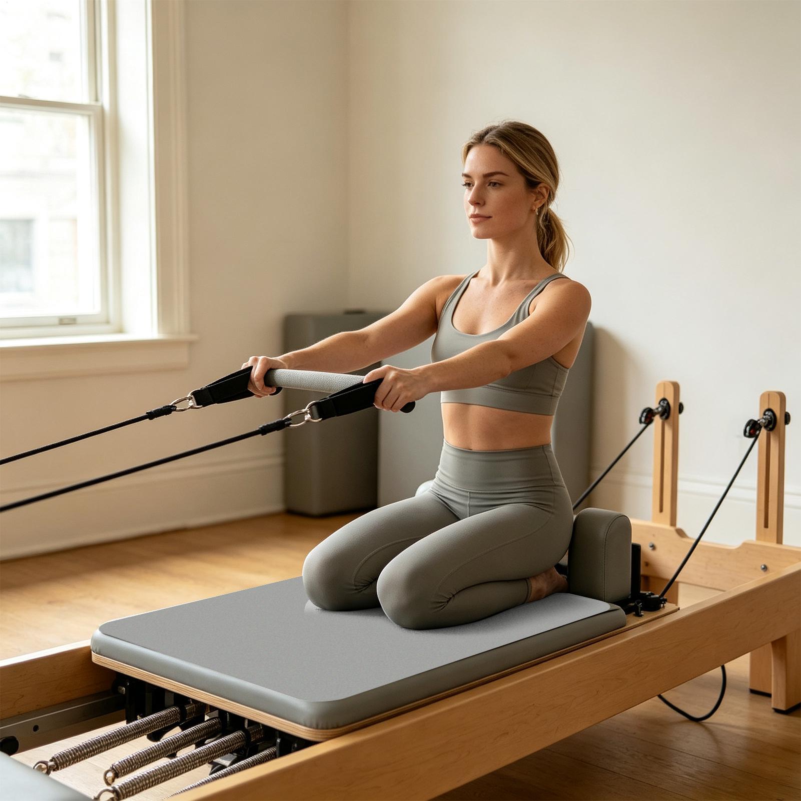 リフォーマータオル、柔らかく厚手で、折りたたみ可能。エクササ - Pilates & Yoga Vida のレビューと価格