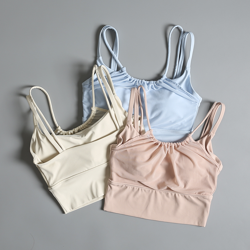 スポーツブラ レディース 夏用 耐衝撃性 美背中 ヨガウェア - Pilates Yoga One のレビューと価格
